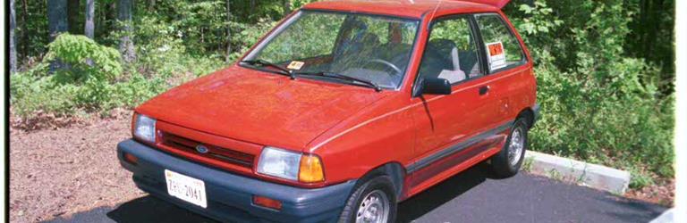 1989 Ford Festiva Exterior 1989 Ford Festiva Exterior
