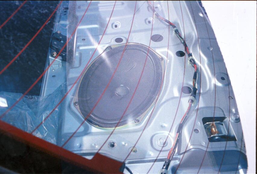 honda civic rear deck speakers