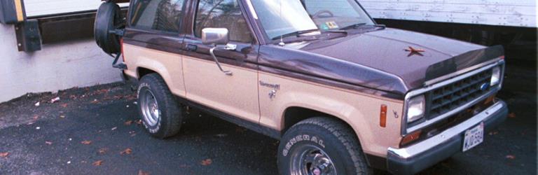 1988 Ford Bronco II Exterior 1988 Ford Bronco II Exterior