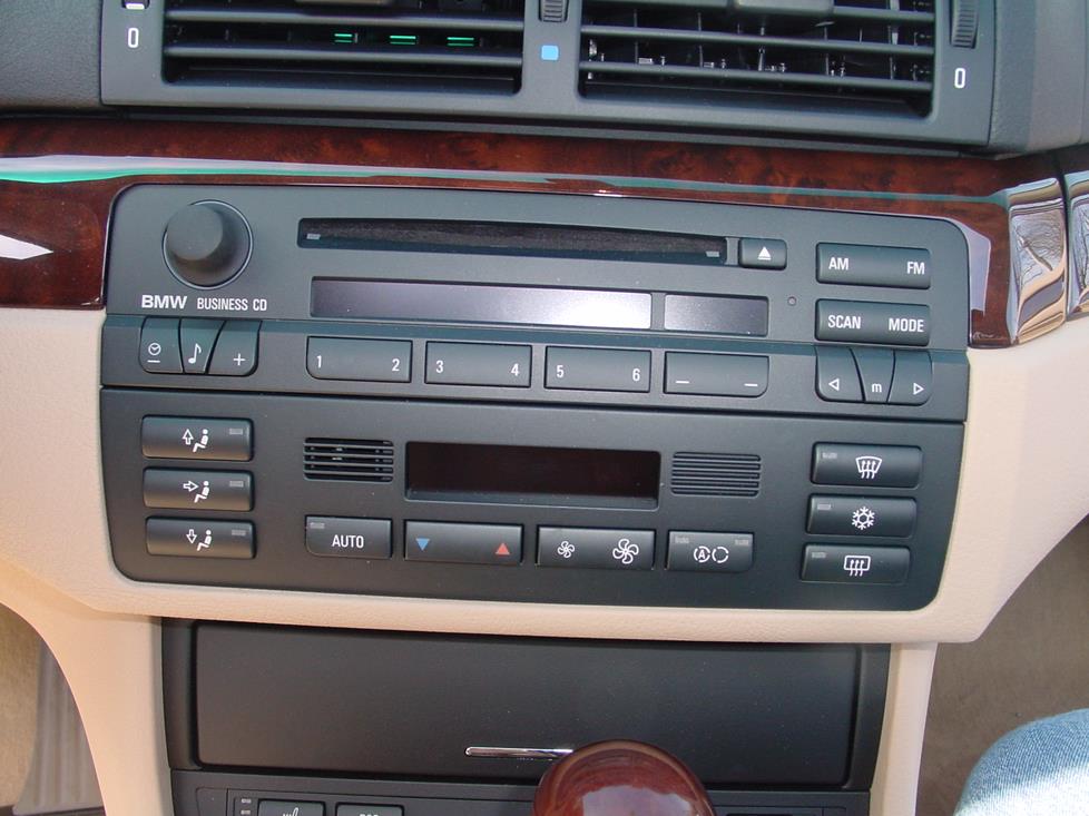 BMW 3 Series radio