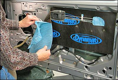 Peel and stick, just like a decal.