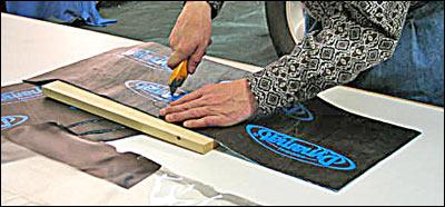 Cut your Dynamat carefully to ensure the best possible fit.