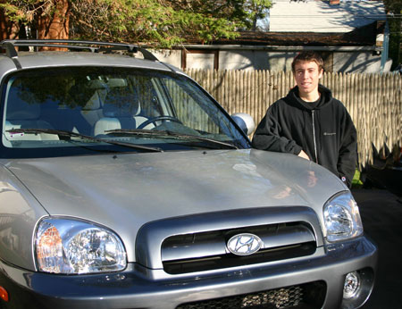 Ari and his Hyundai