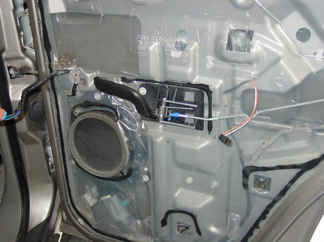 Rear door