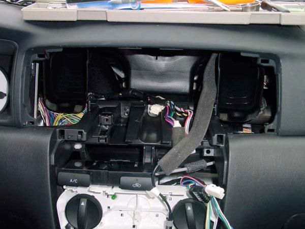2004 Toyota Corolla dash disassembly