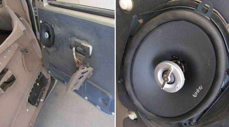 Removing the door panels