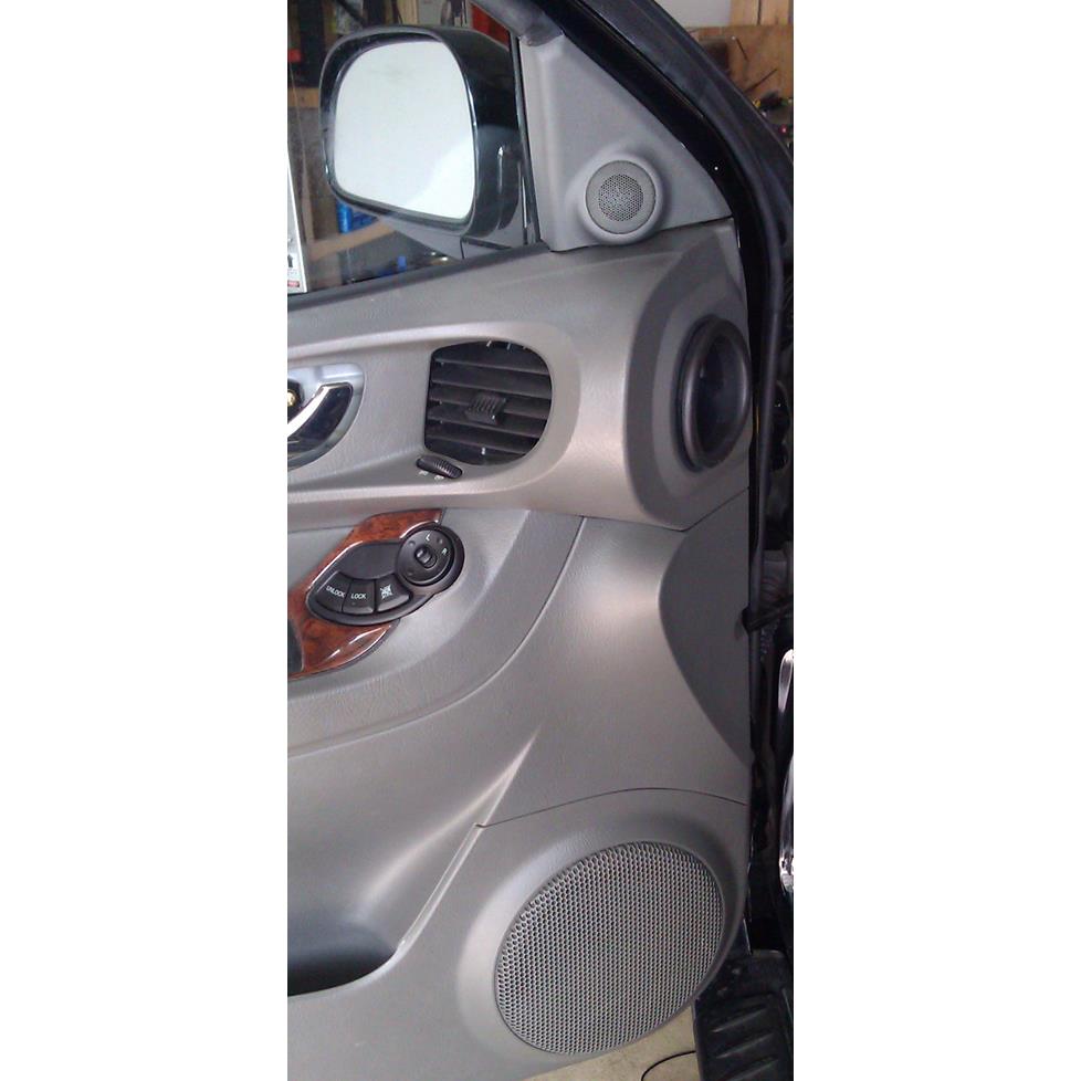 Rockford Fosgate Prime R1652-S 6-3/4" component speakers installed