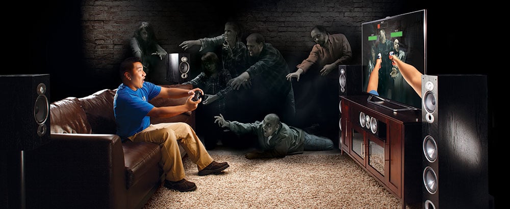 a large TV improves your gaming experience