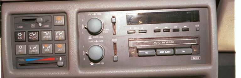 1996 Pontiac Transport Factory Radio 1996 Pontiac Transport Factory Radio