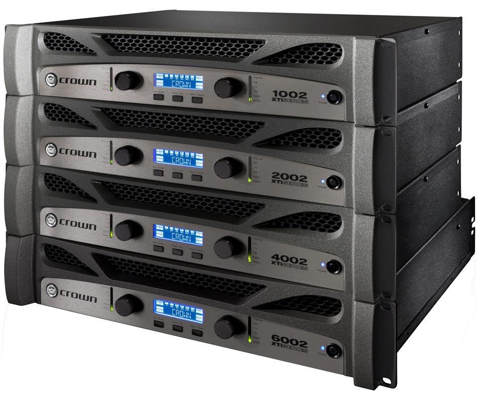 Crown amplifier stack