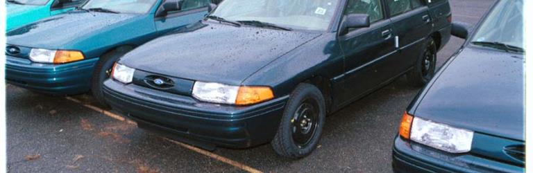 1996 Ford Escort LX Exterior 1996 Ford Escort LX Exterior
