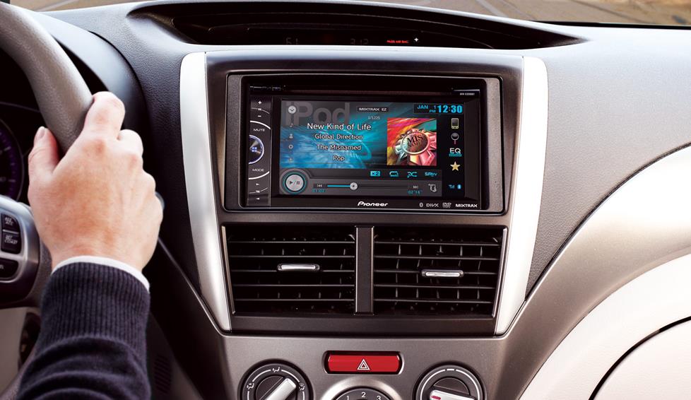 Stereo in the dash