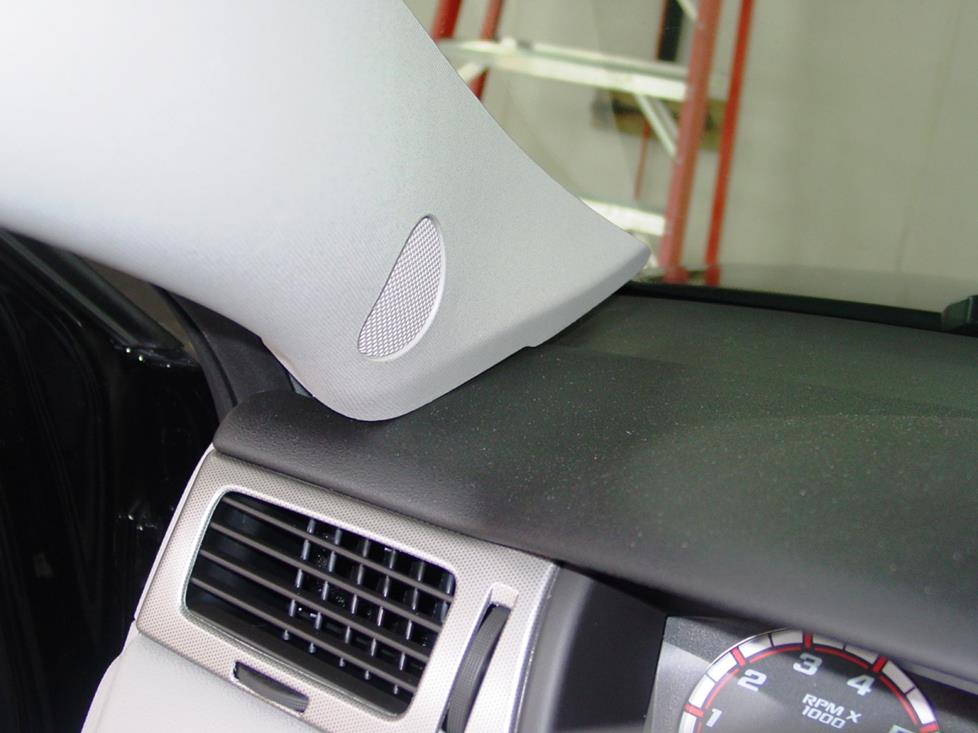Chevy Impala tweeter location