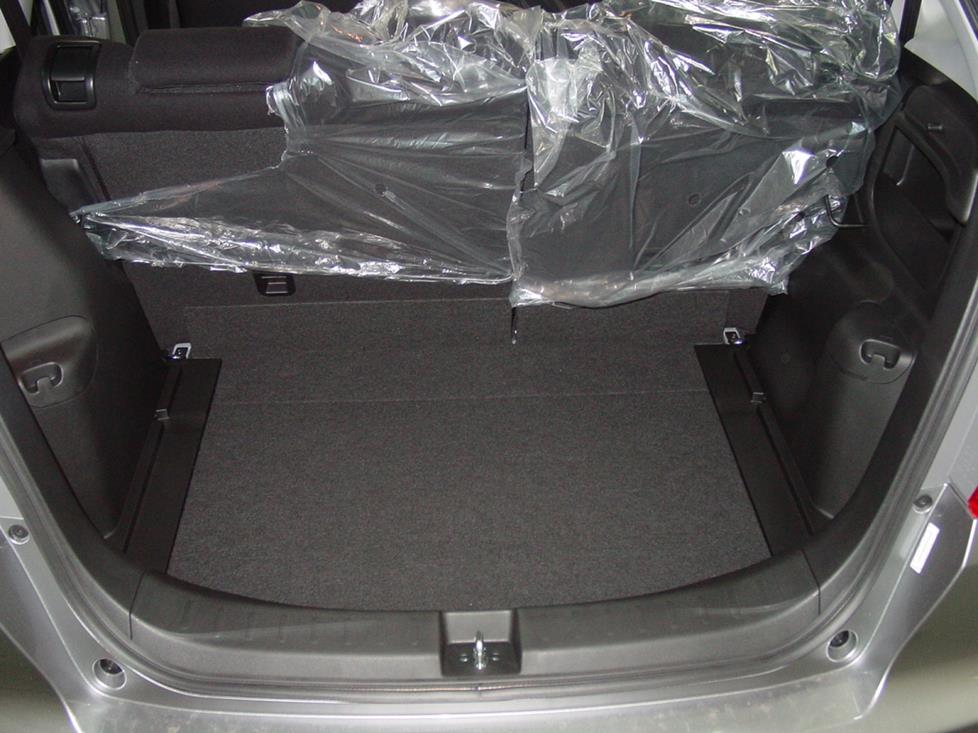 honda fit cargo area