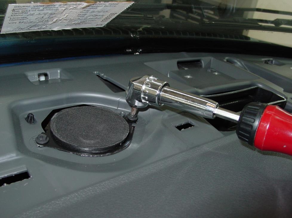 Dodge Ram Mega Cab center dash speaker