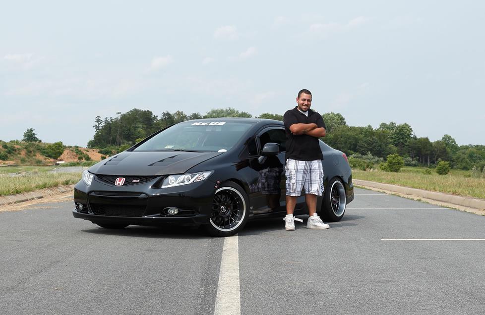 Steven A with his Civic