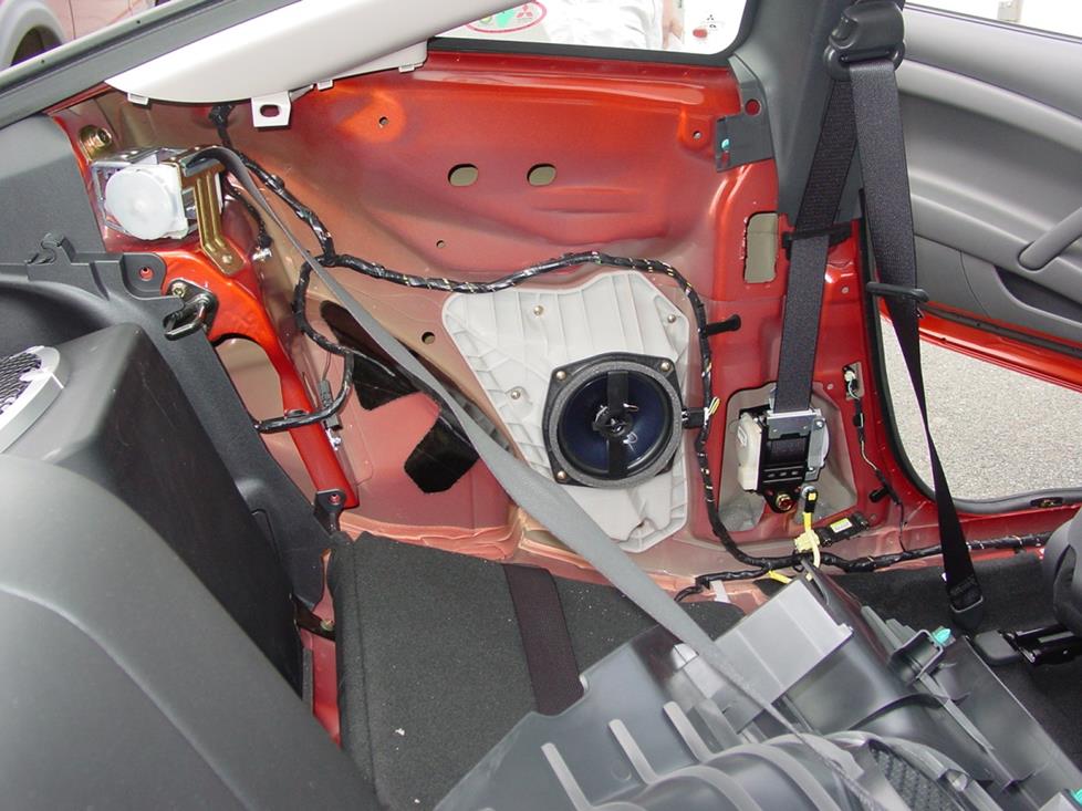 mitsubishi eclipse rear side speaker