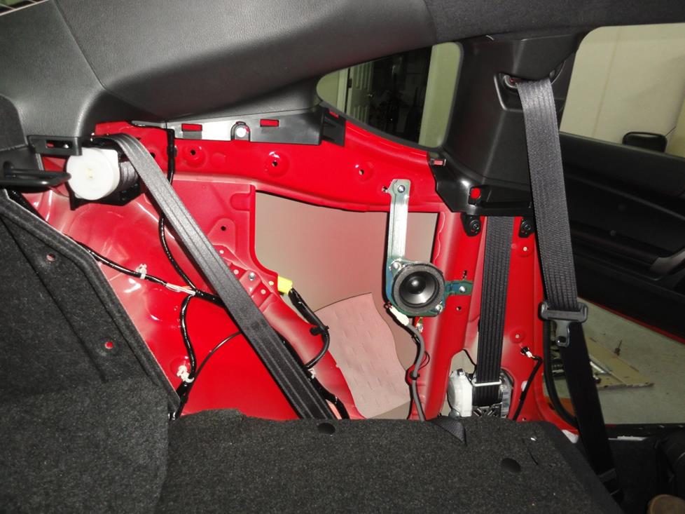 Scion FR-S rear side speaker