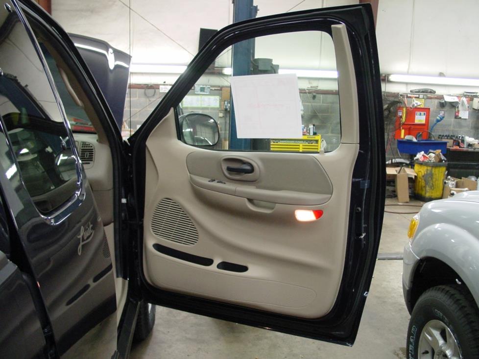 ford f-150 front door power windows