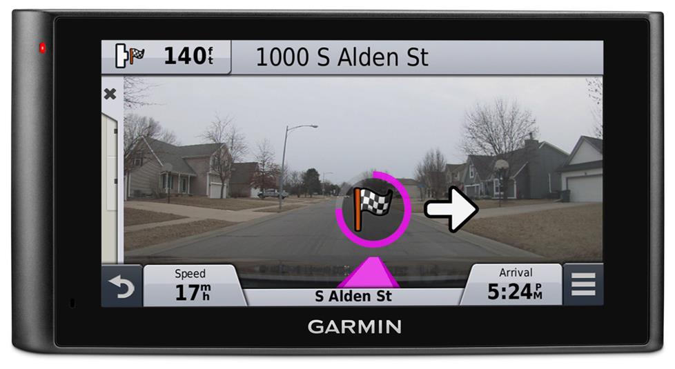 Real vision arrival on the Garmin nuviCam