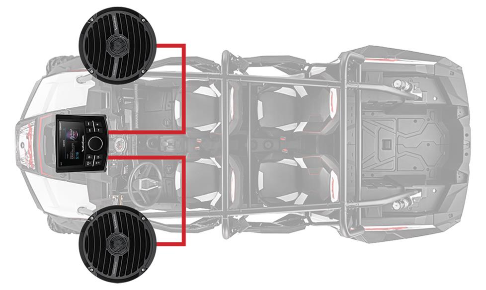 Rockford Fosgate RZR Stage 2