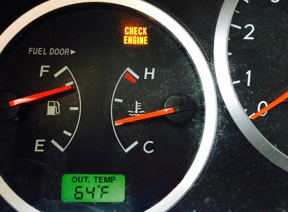 Check engine light