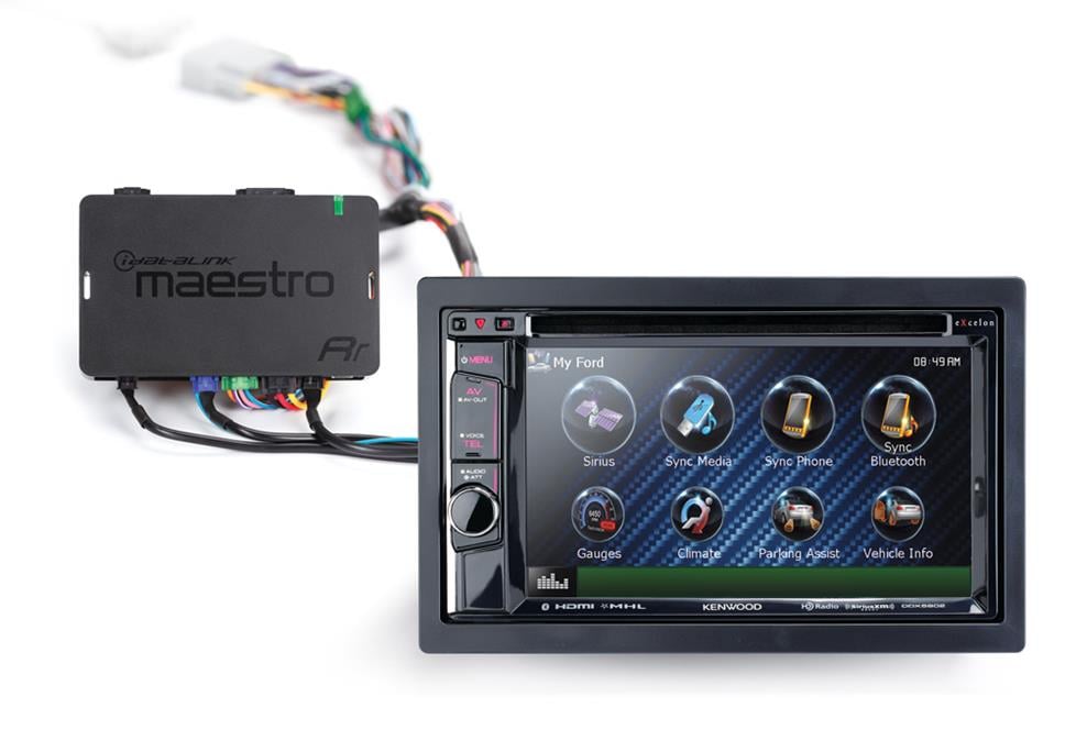 Kenwood and Maestro car stereo integration
