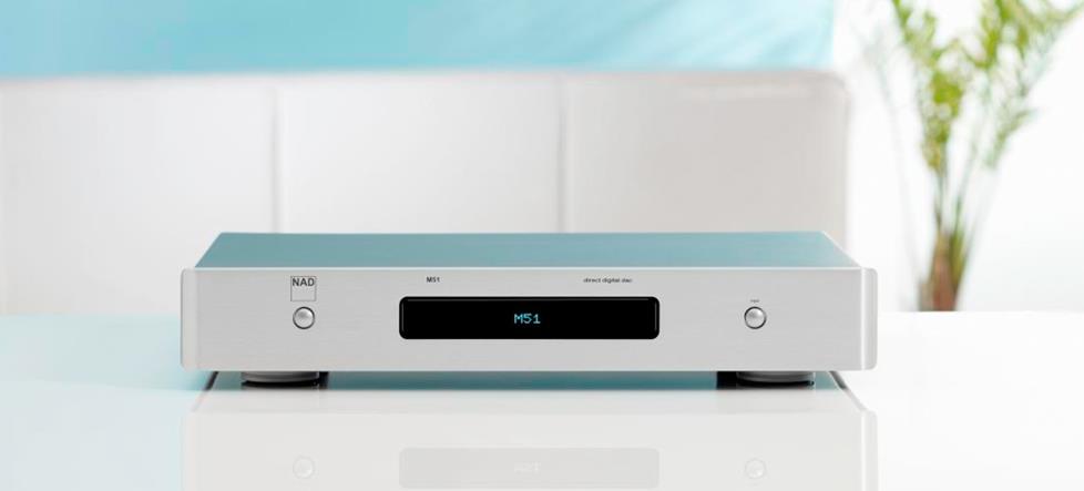 NAD Masters Series M51 Stereo DAC/digital preamp (Silver)