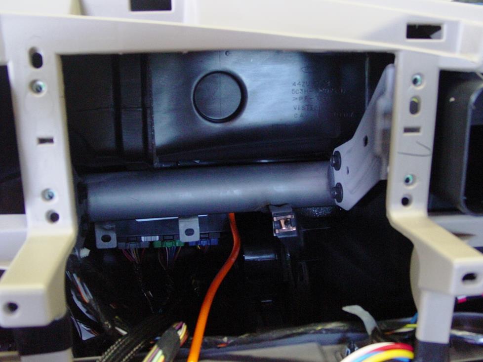 ford f-250 radio cavity