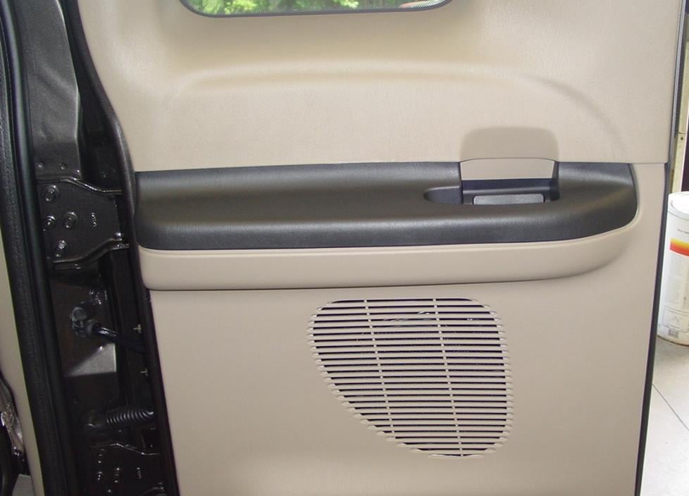 ford f-250 f-350 extended cab rear door speaker