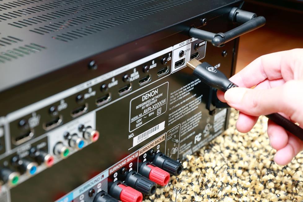 Connect your TV with an HDMI cable.