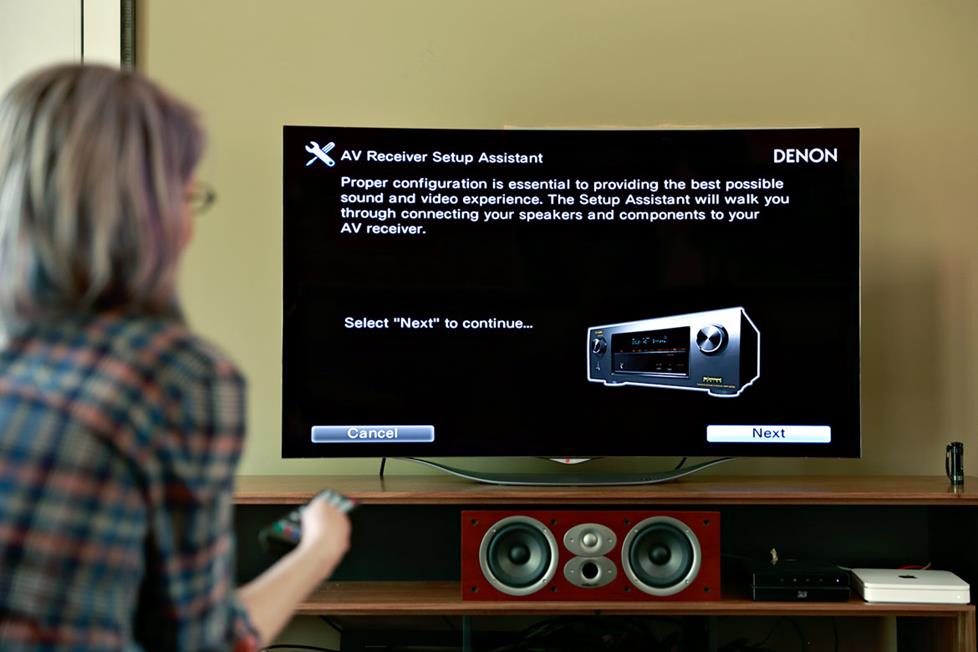 Let the onscreen setup guide walk you through everything.