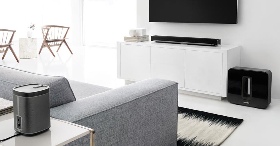 Wireless surround sound with Sonos