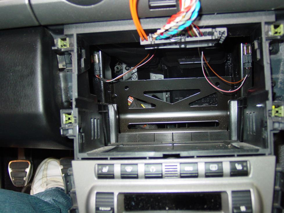 porsche cayman radio cavity