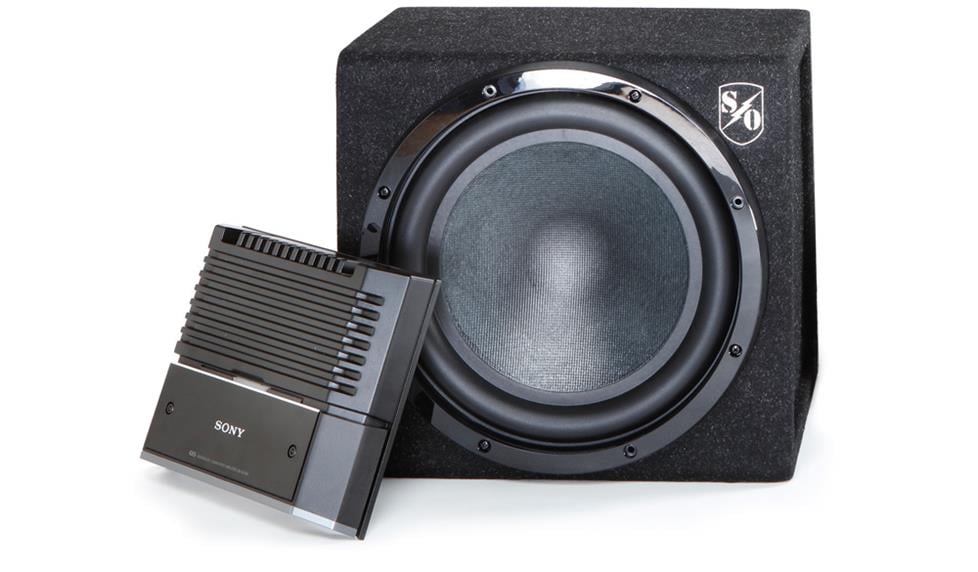 Sony sub and amp