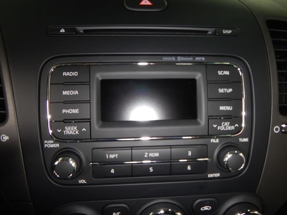 kia forte radio