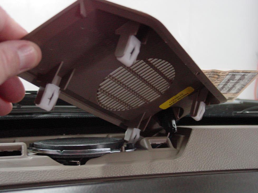 dodge ram alpine center dash speaker
