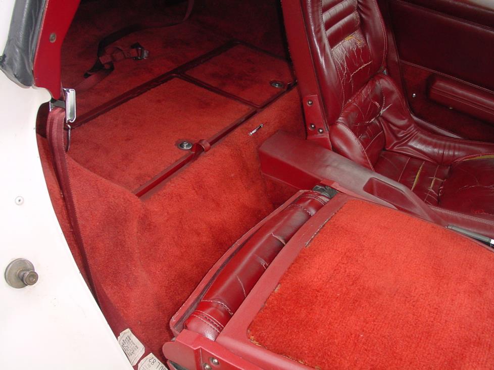 chevy corvette rear shelf