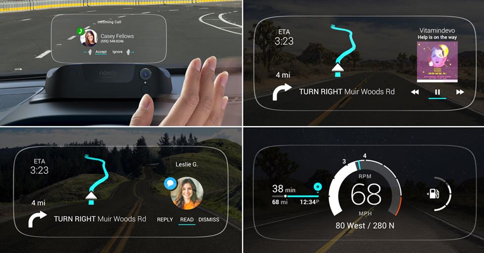 Navdy Head-Up Display
