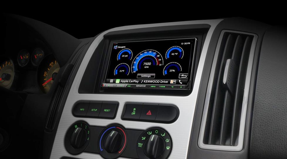 fancy dash shot, Kenwood installed