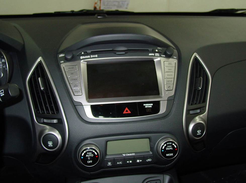 hyundai tucson navigation radio
