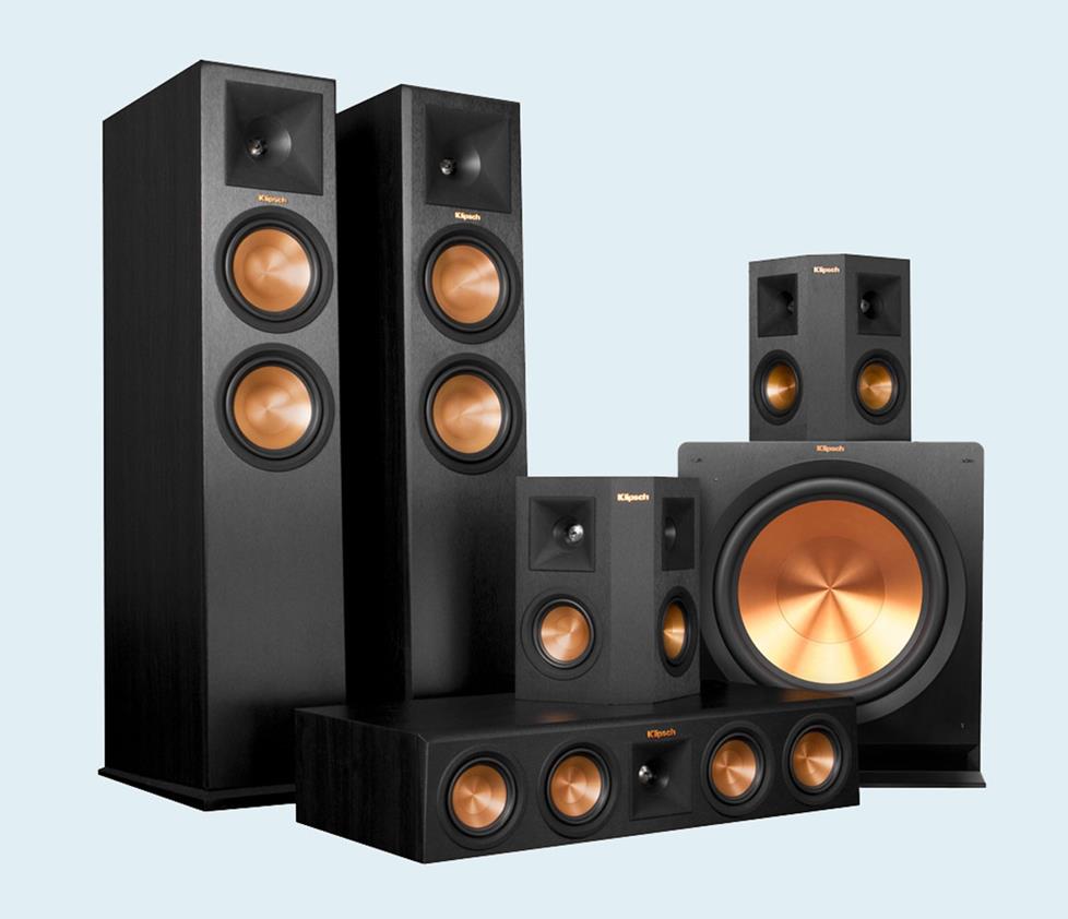 Large surround sound speaker system