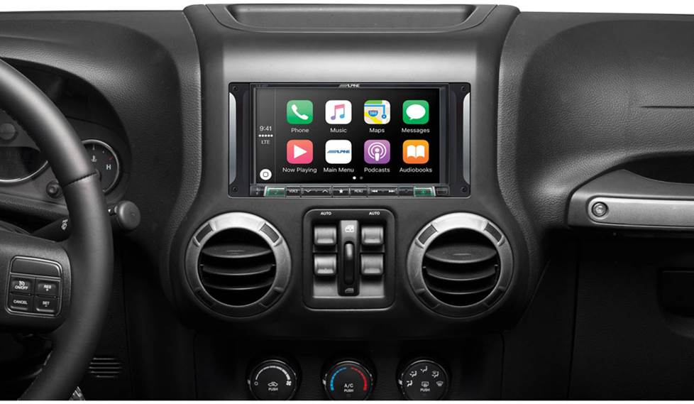 Alpine i207-WRA In-Dash Restyle System