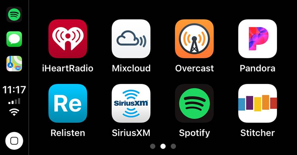 CarPlay music apps