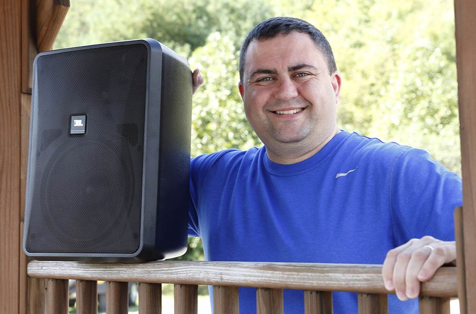Tony with speaker