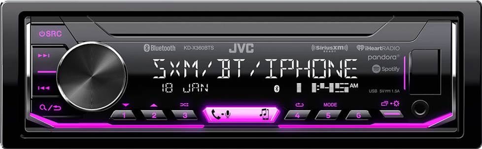 JVC KD-X360BTS digital media receiver