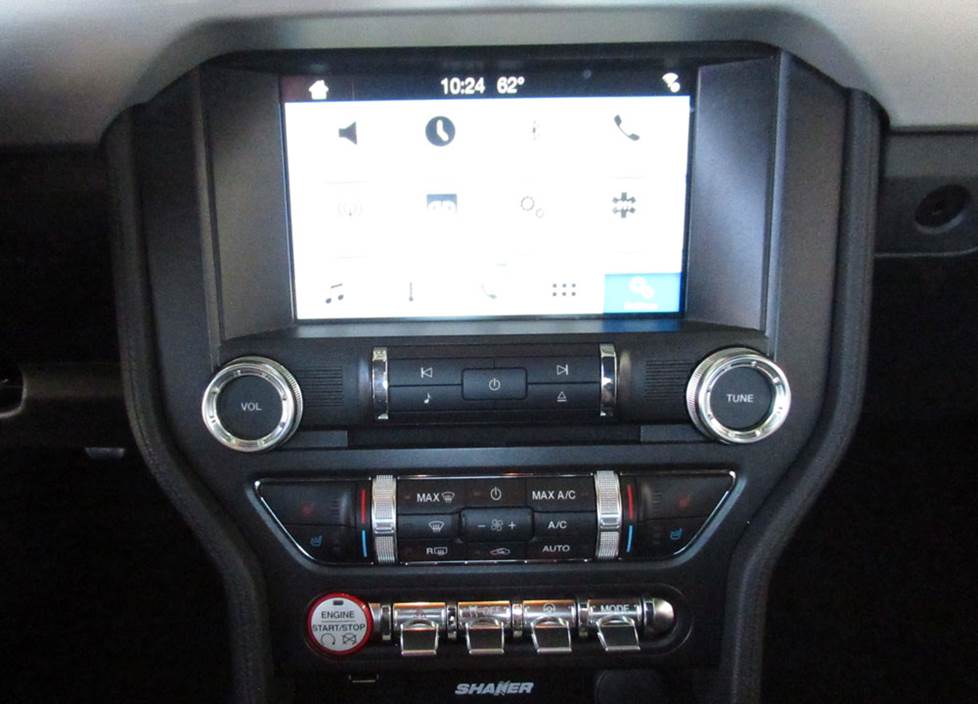 ford mustang radio removal