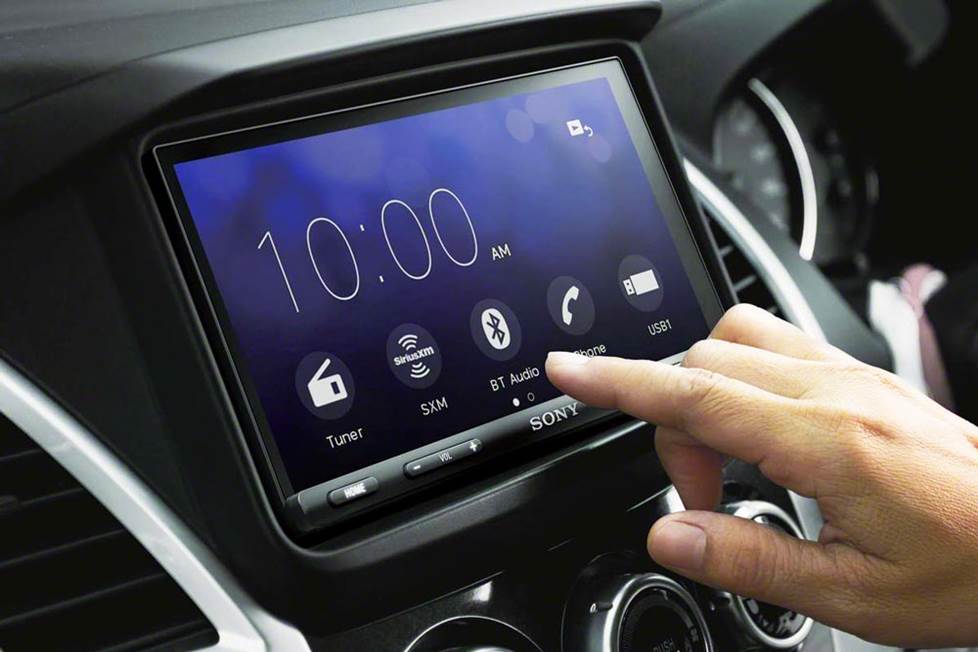 Apple CarPlay map example