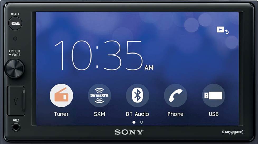 Sony XAV-AX1000 digital media receiver