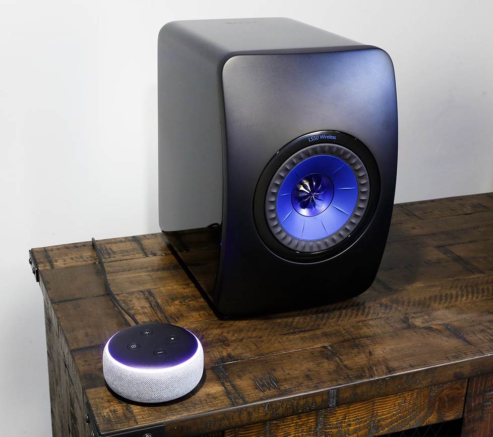 Klipsch bluetooth speakers with Amazon Echo Dot